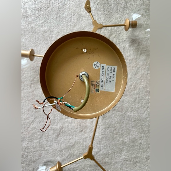 POLY& BARK Thurston Five-Light Chandelier - Picture 9 of 16